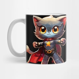 Superhero cat Mug
